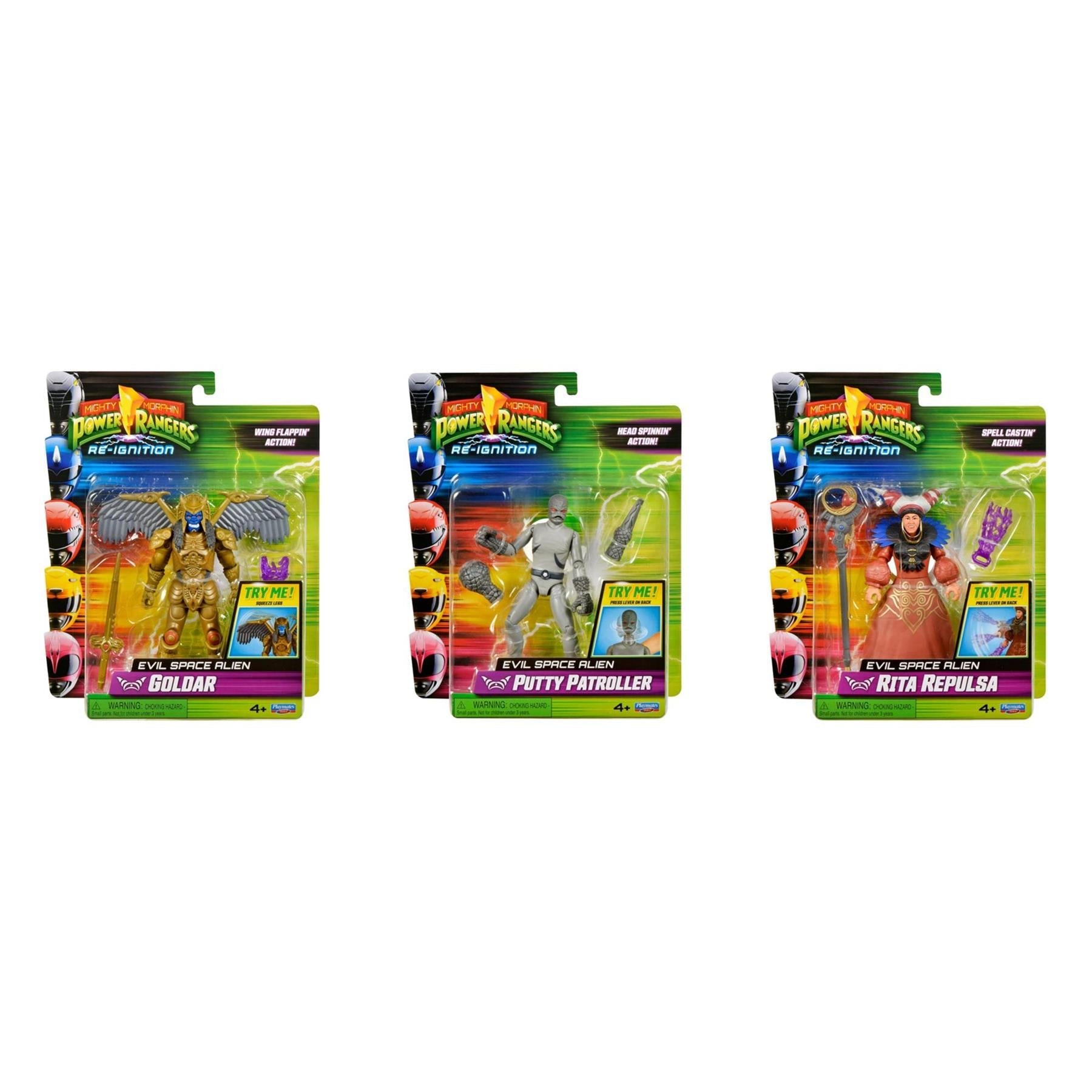 Mighty Morphin Power Rangers Re-Ignition Alien Action Figure