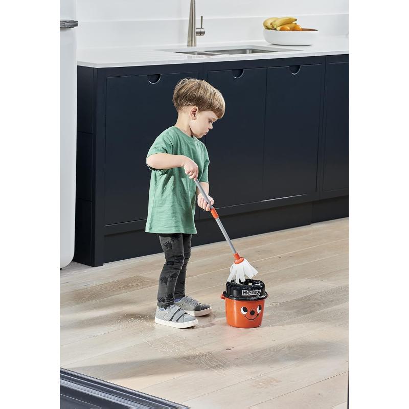 Casdon Pretend Play Henry Mop and Bucket