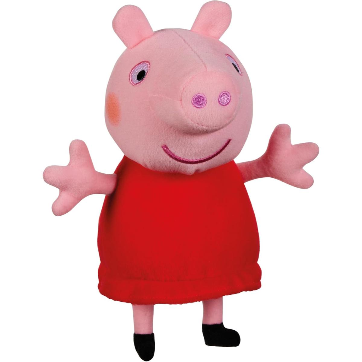 Peppa Pig Talking Soft Toy (Red Dress)