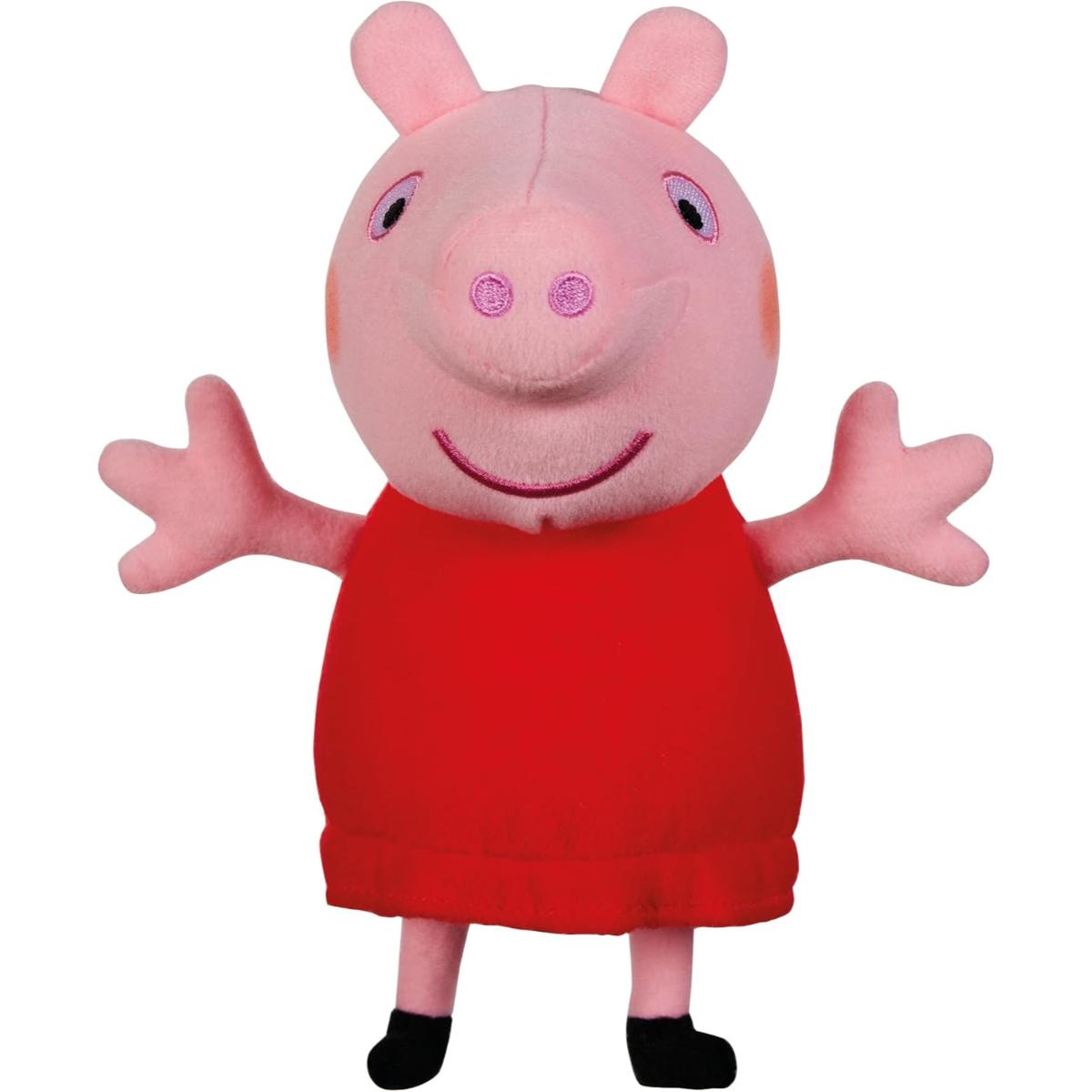 Peppa Pig Talking Soft Toy (Red Dress)