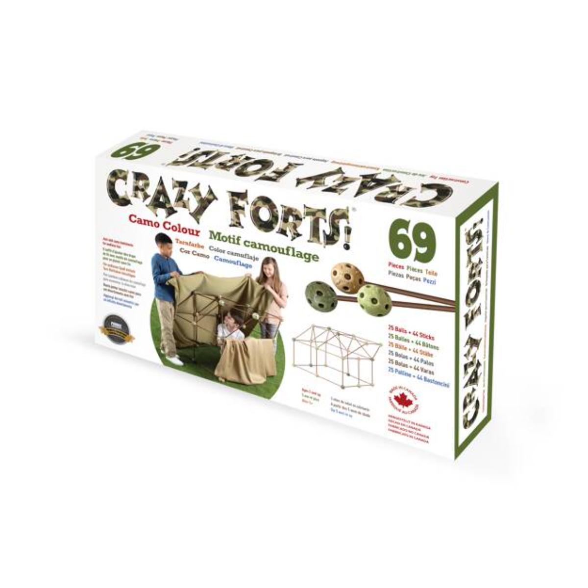 Crazy Forts 69 Piece Camo Edition