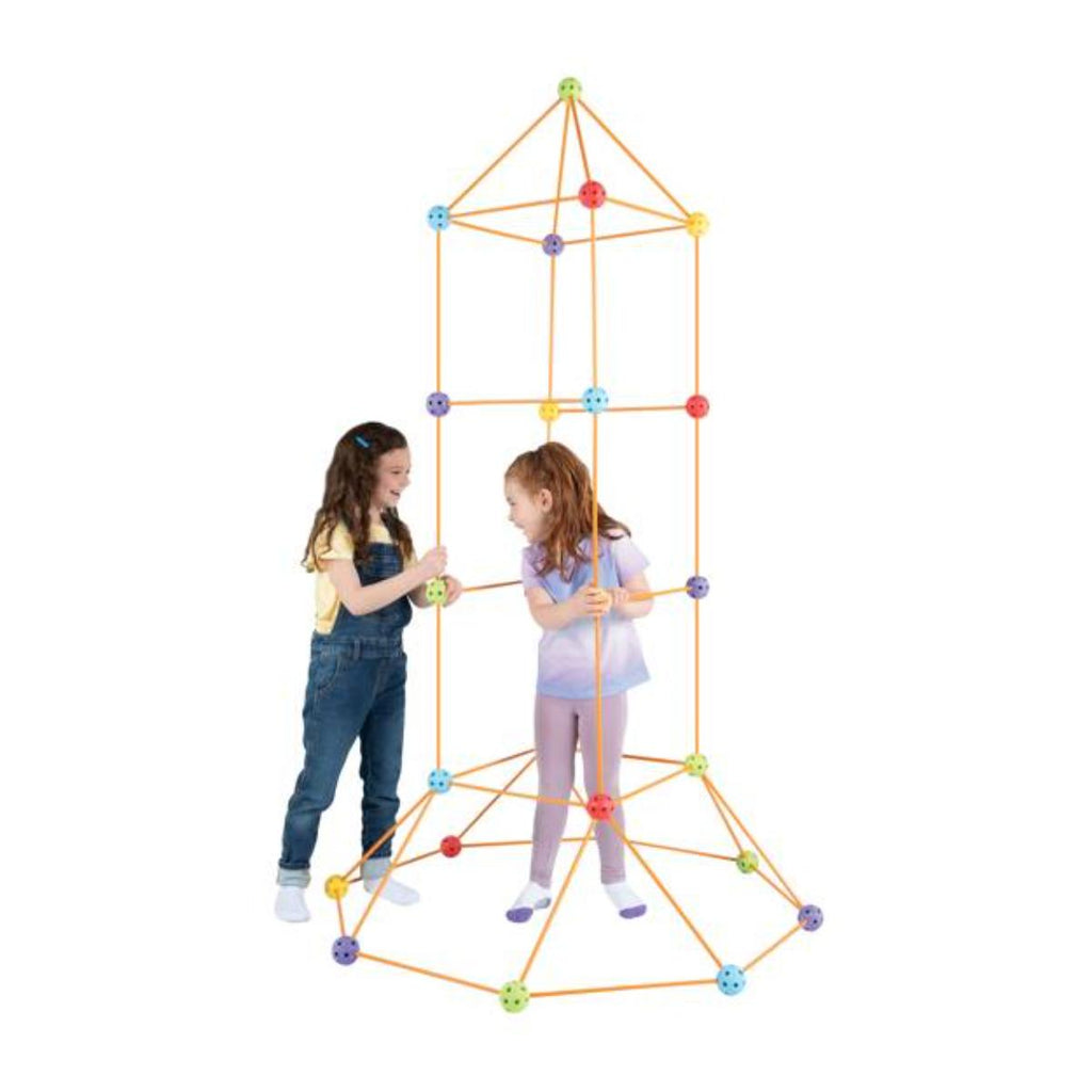Crazy Forts 69 Piece Multi-Coloured Edition
