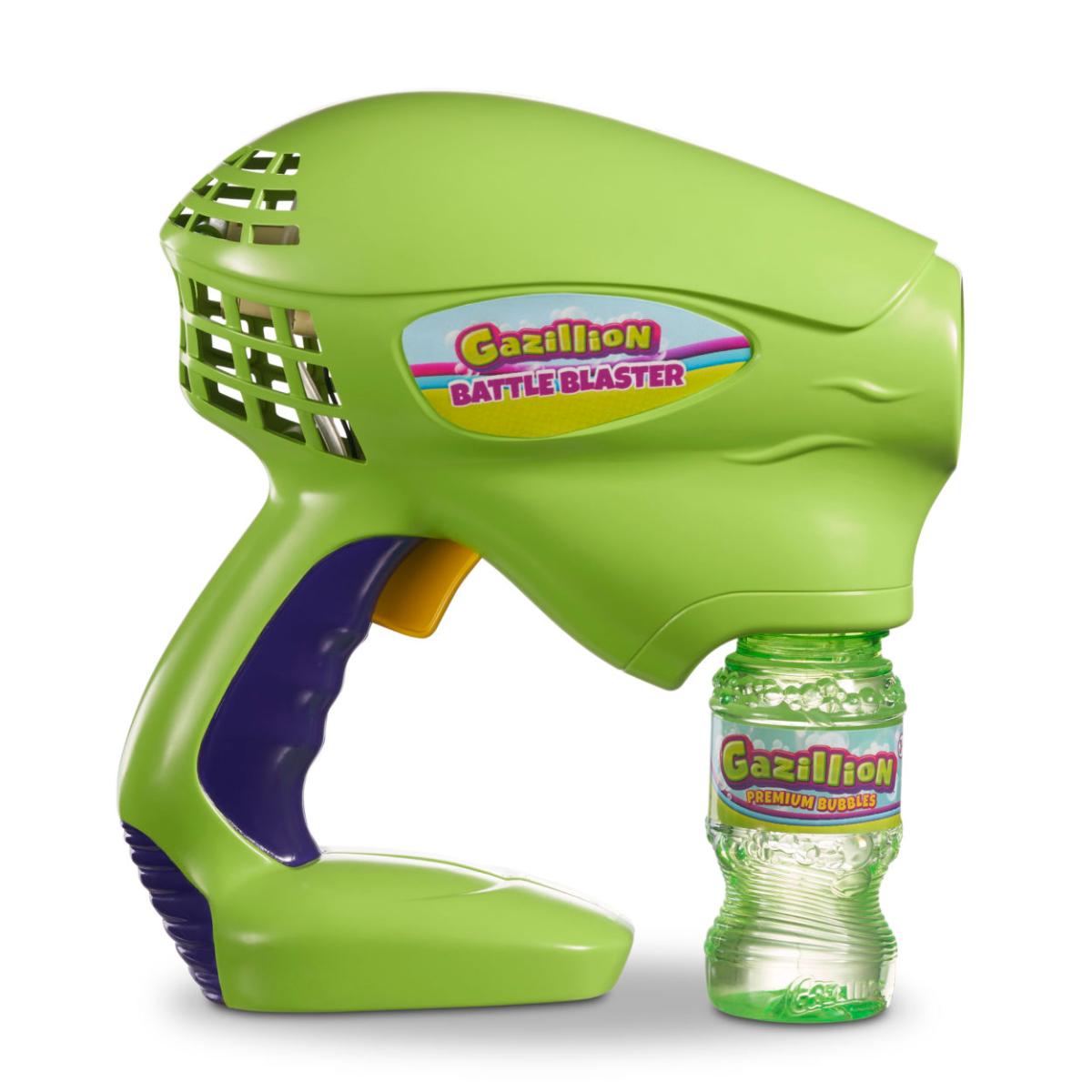 Gazillion Bubbles Battle Blaster Bubble Toy