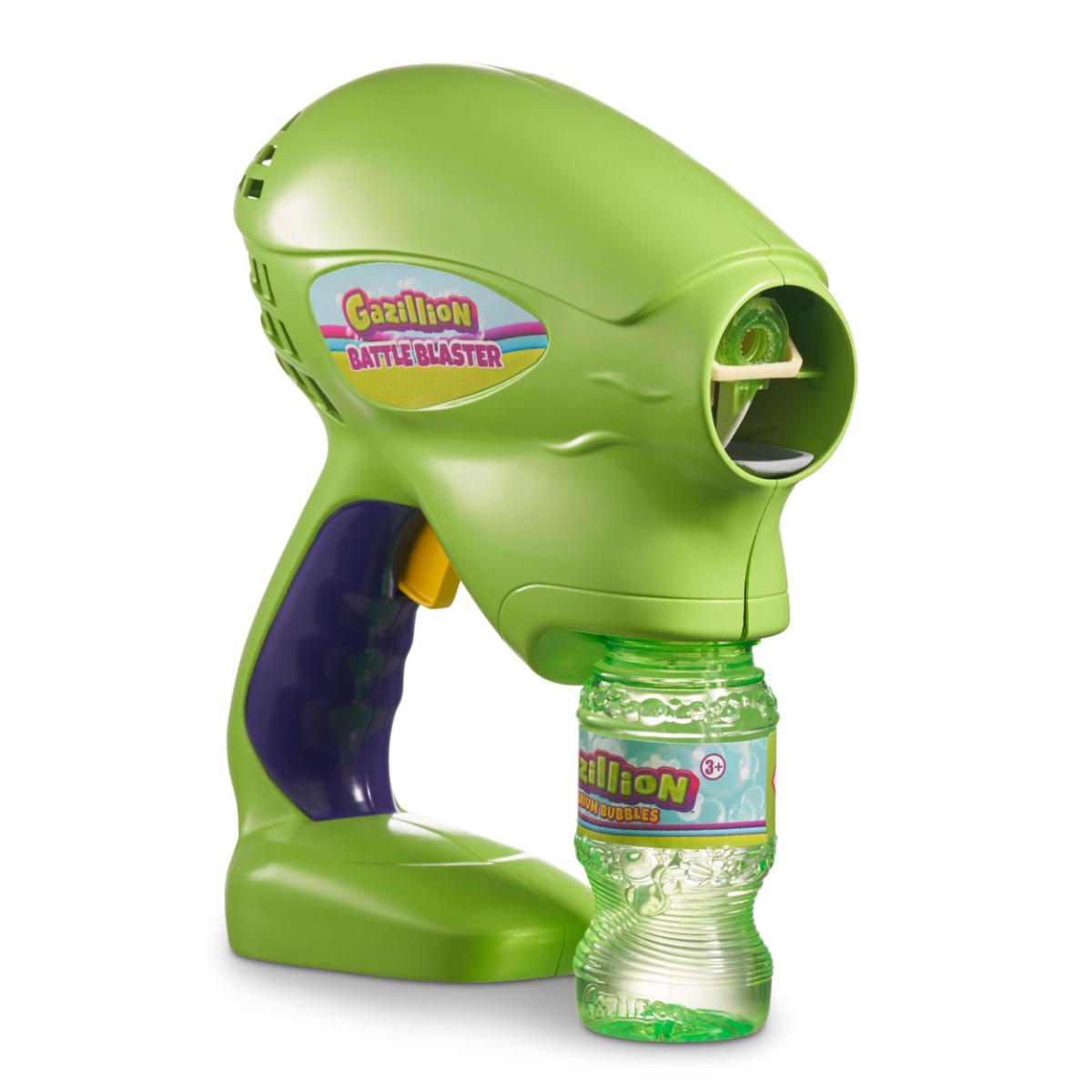 Gazillion Bubbles Battle Blaster Bubble Toy