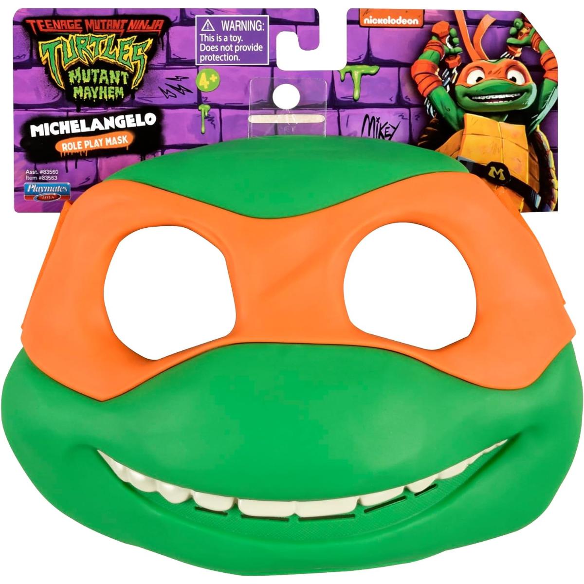 Teenage Mutant Ninja Turtles Mutant Mayhem Movie Role Play Mask