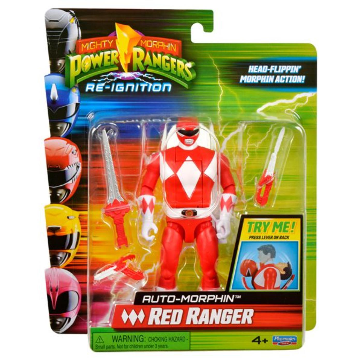 Mighty Morphin Power Rangers Re-Ignition Auto-Morphin Action Figure