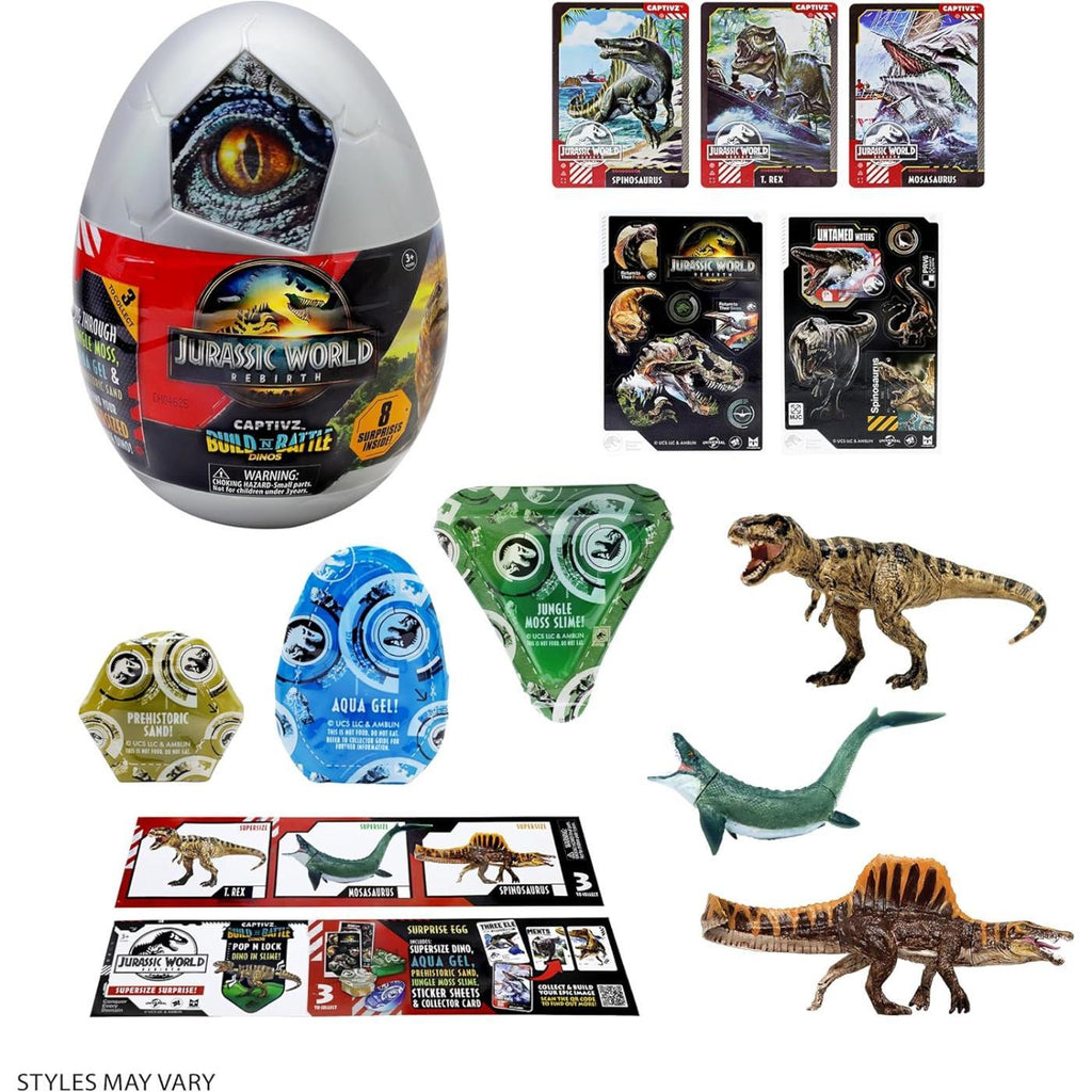 Jurassic World Rebirth Captivz Surprise Egg